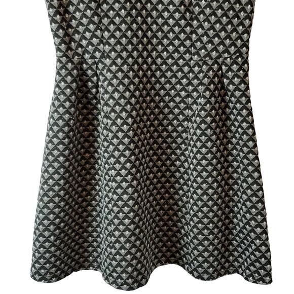 Emerald Sundae Skater Dress, Geometric Dots - Picture 3 of 7